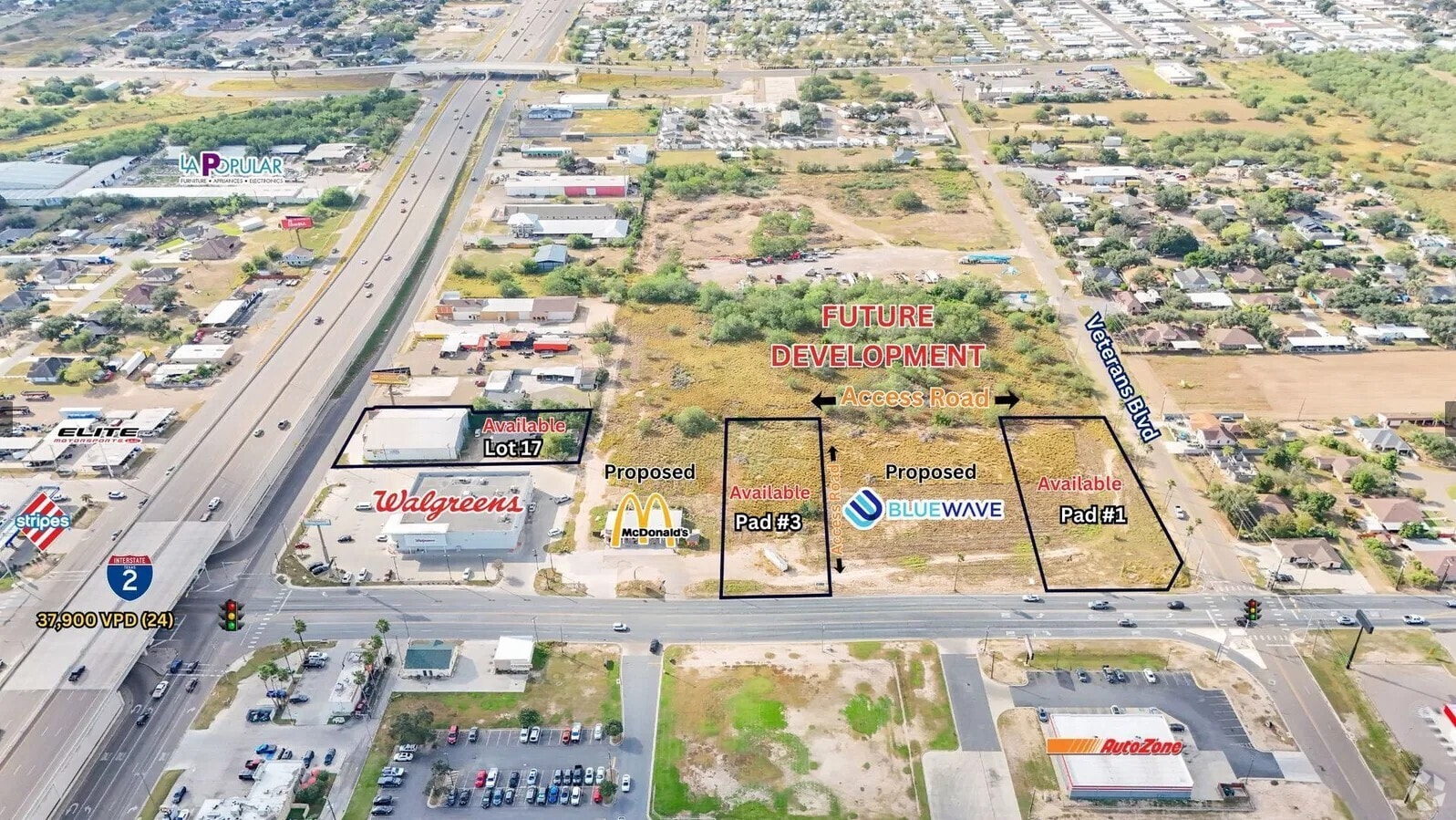 2100 W Expressway 83, Palmview, TX for sale Primary Photo- Image 1 of 7