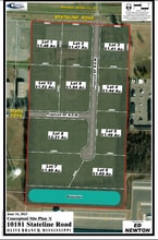 10181 Stateline Rd, Olive Branch, MS - AERIAL  map view