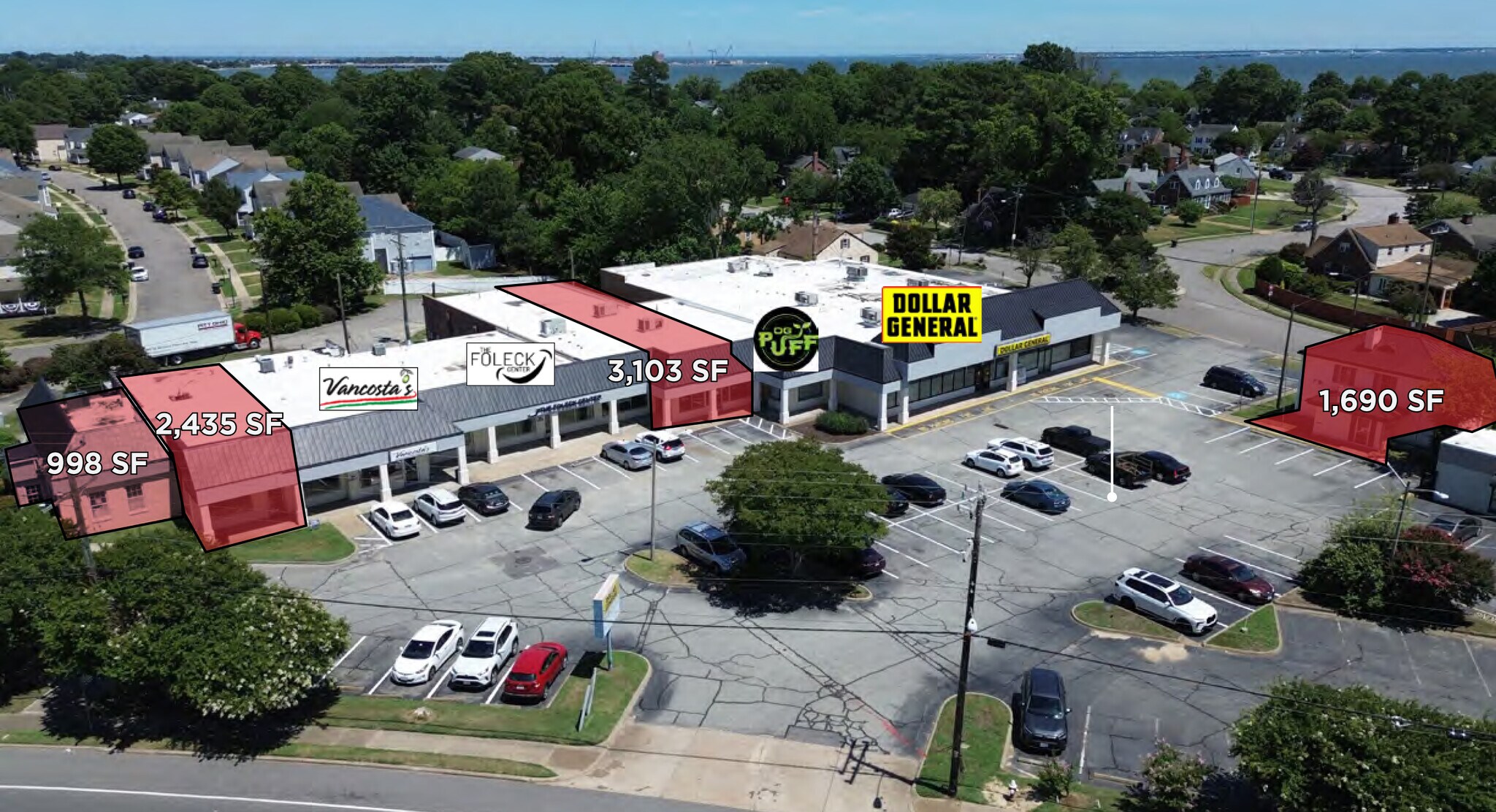 3818-3834 Kecoughtan Rd, Hampton, VA à louer Photo du bâtiment- Image 1 de 4