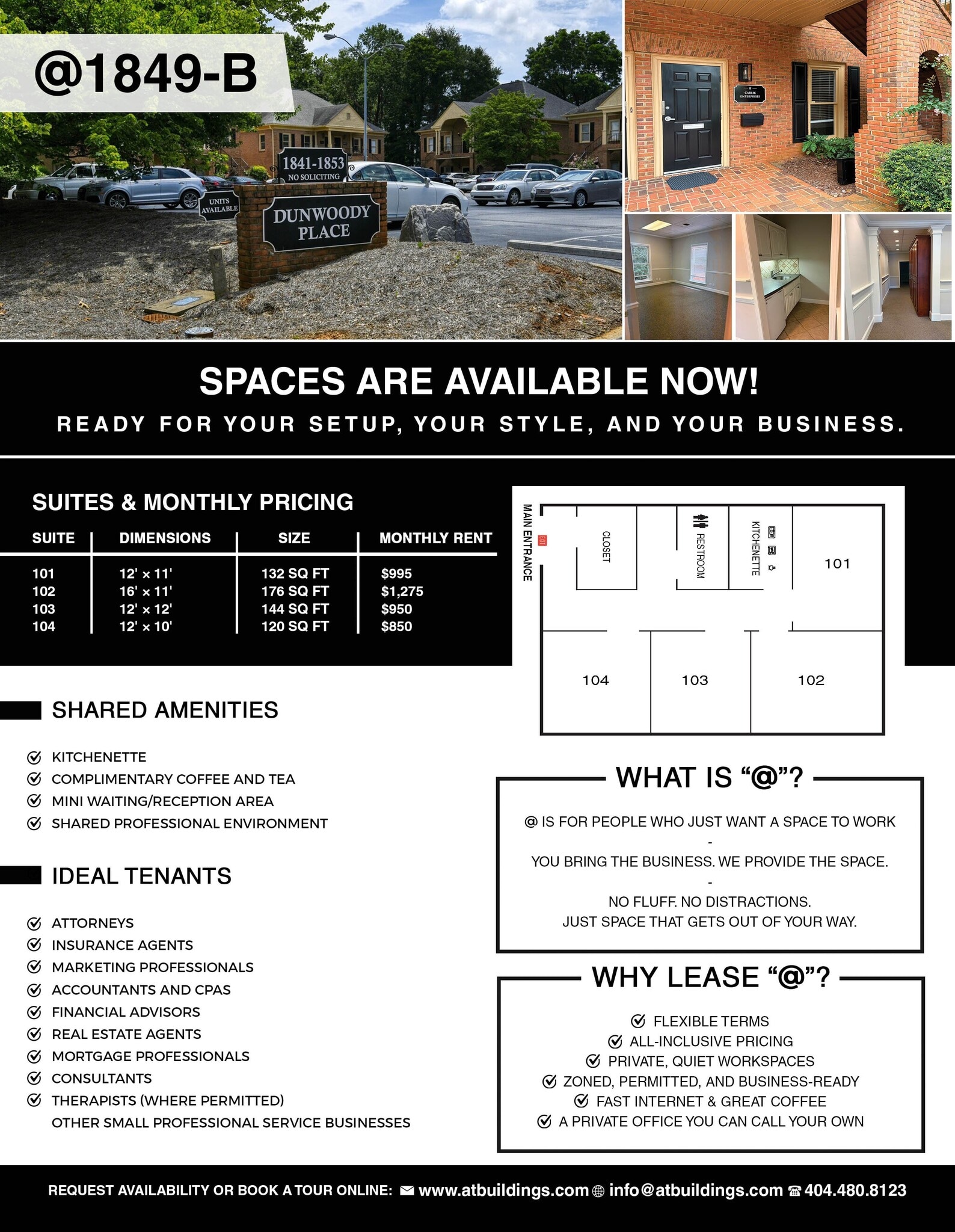 1849 Peeler Rd, Dunwoody, GA for lease Other- Image 1 of 1