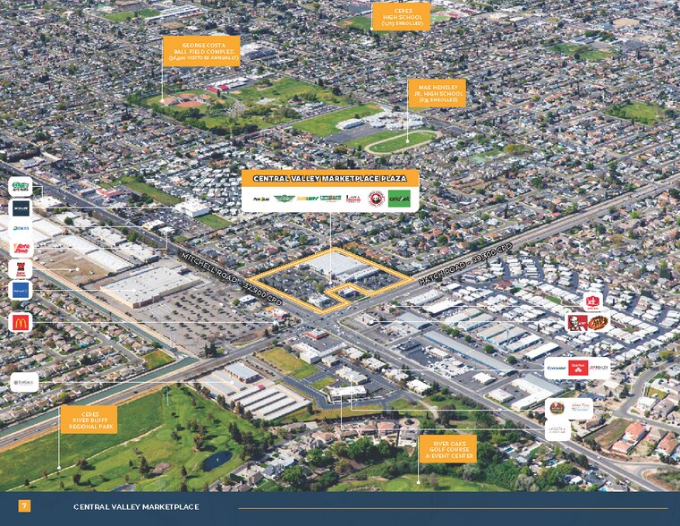 Central Valley Marketplace portefeuille de 2 propriétés à vendre sur LoopNet.ca - Photo du bâtiment - Image 3 de 16