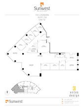 14800 Landmark Blvd, Dallas, TX à louer Plan d’étage- Image 1 de 7