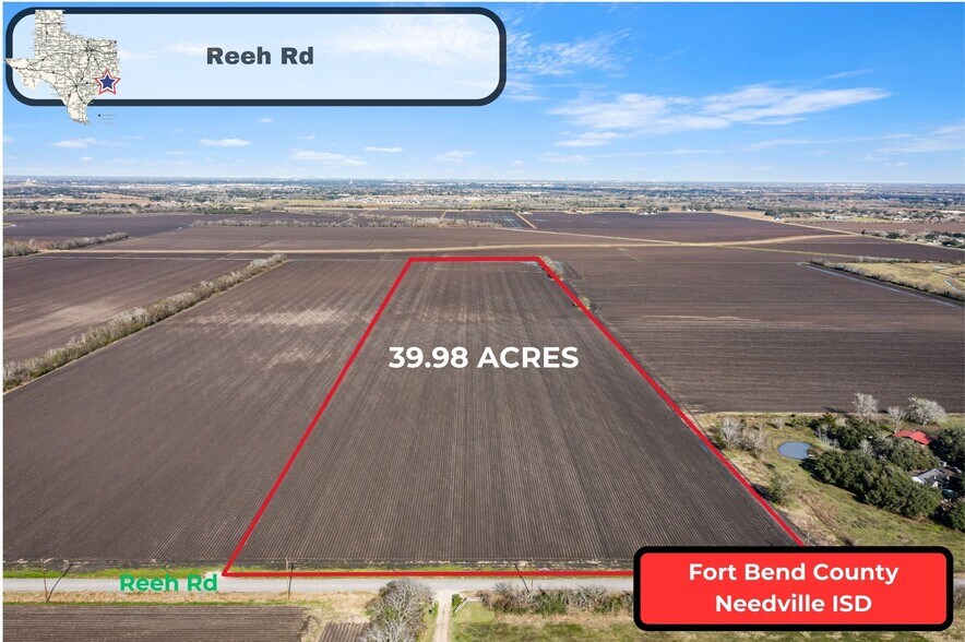 00 Reeh Rd, Needville, TX for sale - Aerial - Image 2 of 16
