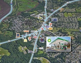 231 US-206, Bordentown, NJ - AERIAL map view - Image1