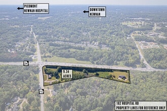 1 Roscoe Rd, Newnan, GA - AERIAL  map view - Image1