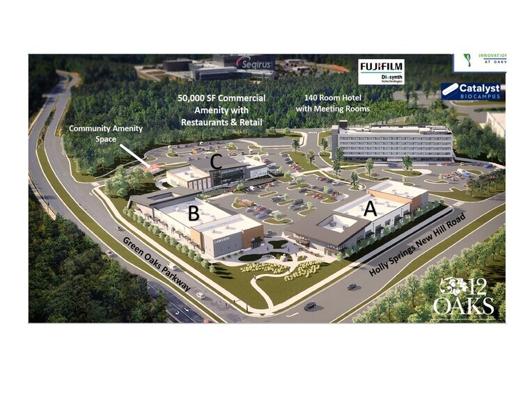 11605 New Hill Rd, Apex, NC à louer - Photo du bâtiment - Image 2 de 10