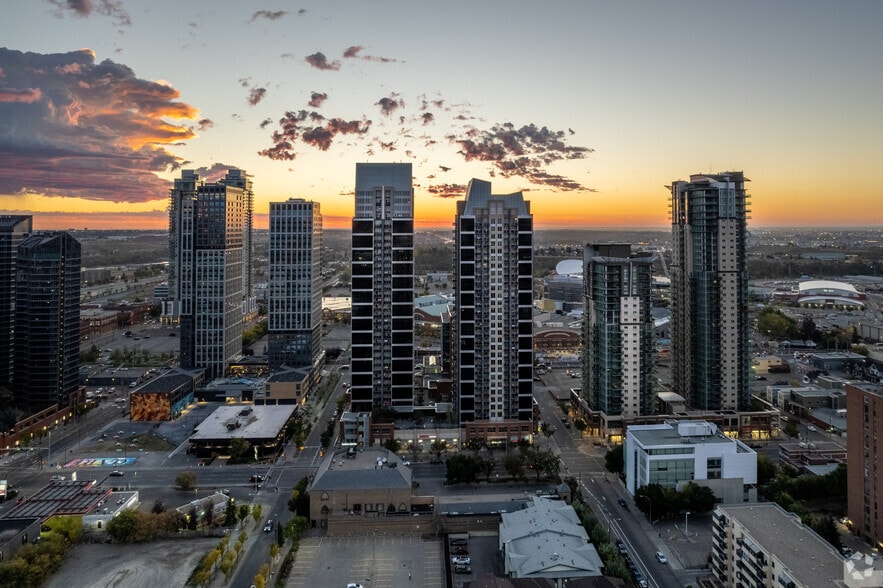 222 14 Ave, Calgary, AB for lease - Aerial - Image 3 of 15