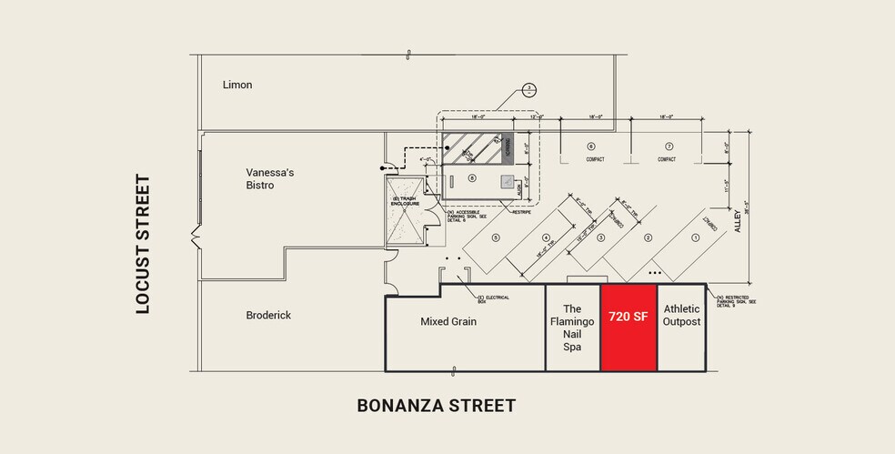 1528-1548 Bonanza St, Walnut Creek, CA for lease - Building Photo - Image 3 of 7
