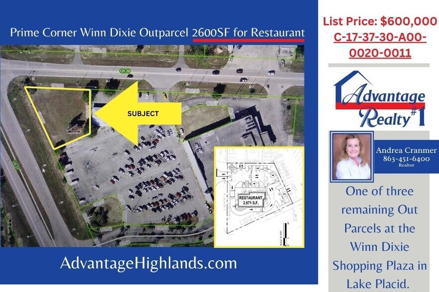 1503 US Highway 27 S, Lake Placid, FL à vendre - Photo du bâtiment - Image 2 de 12