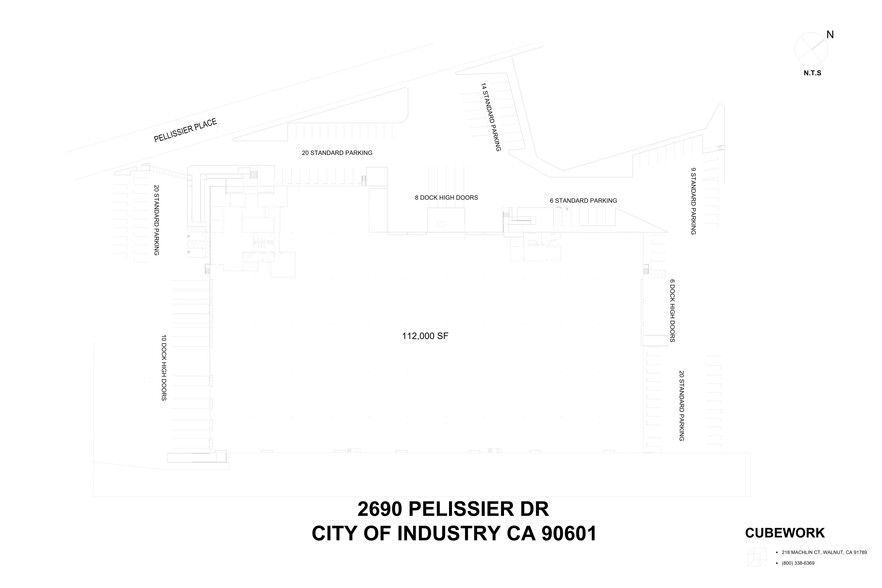 2690 Pellissier Pl, City Of Industry, CA à louer - Plan de site - Image 1 de 29