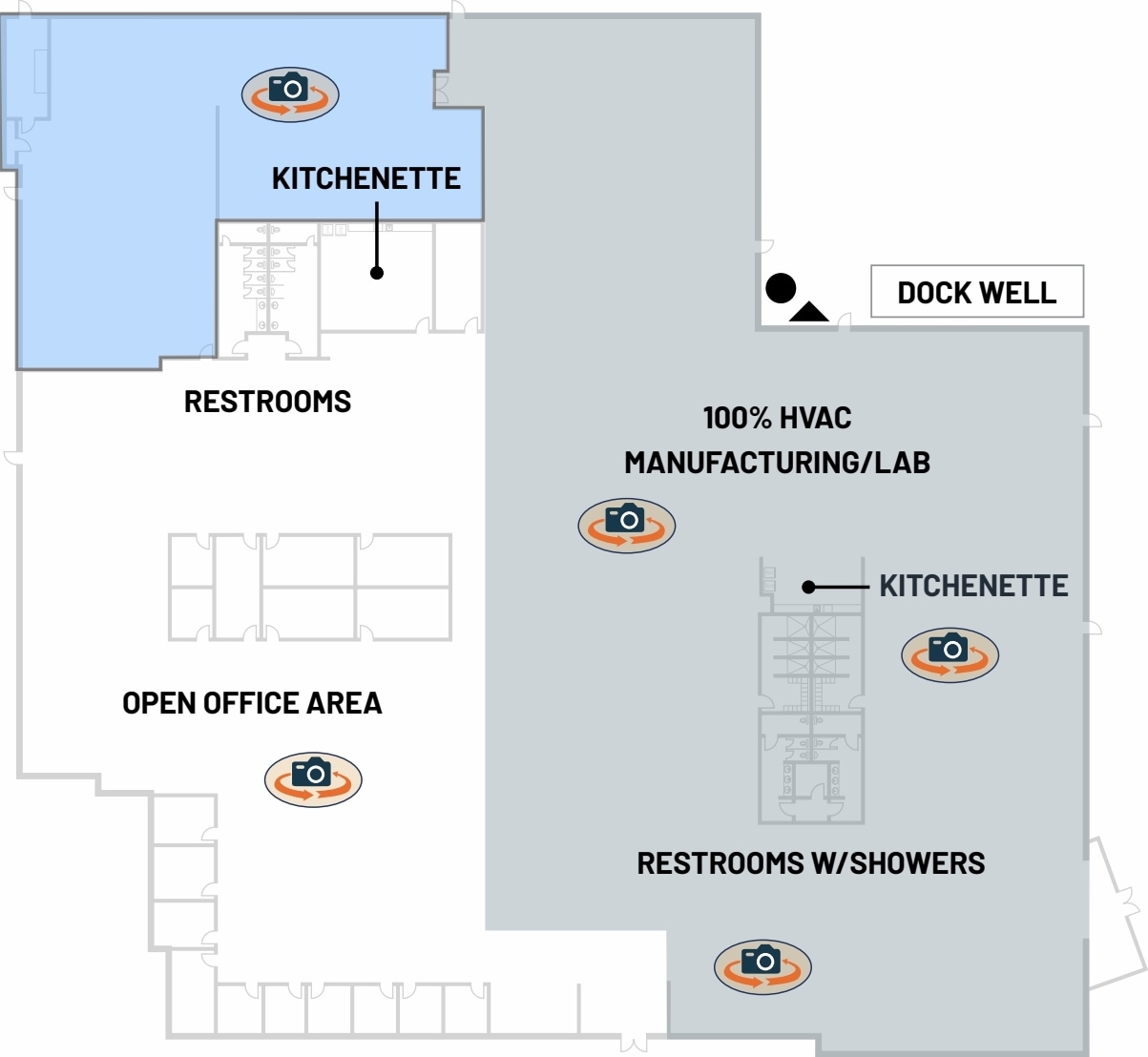 1140 Ringwood Ct, San Jose, CA à louer Plan d’étage- Image 1 de 2
