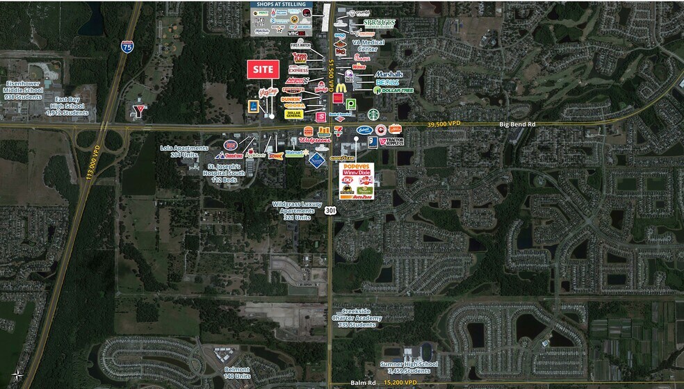 10238 Big Bend Rd, Riverview, FL à louer - Photo du bâtiment - Image 2 de 2