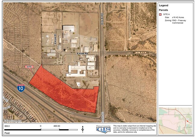 Plus de détails pour NWC Kolb & I-10, Tucson, AZ - Terrain à vendre