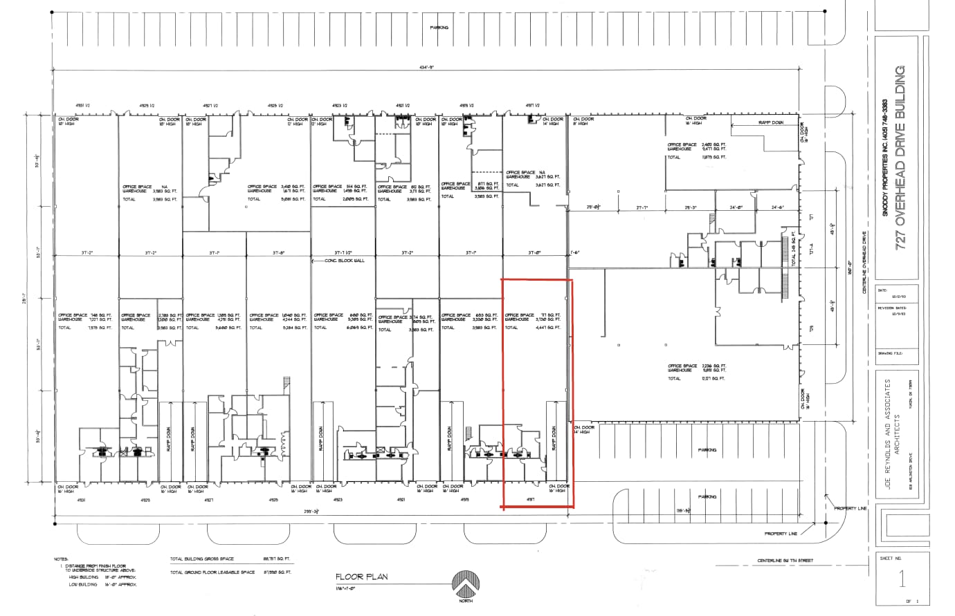 4917 SW 7th St, Oklahoma City, OK for lease Floor Plan- Image 1 of 1