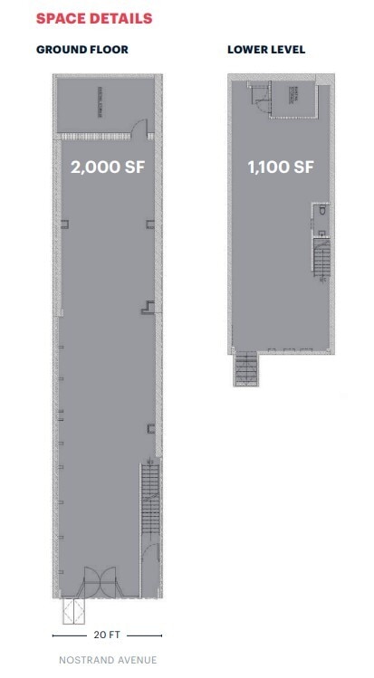 2131 Nostrand Ave, Brooklyn, NY à louer Plan d’étage- Image 1 de 1