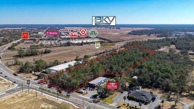 Plus de détails pour Spring Hill Dr, Spring Hill, FL - Terrain à vendre