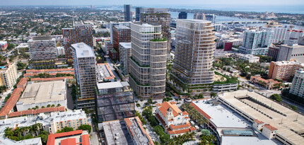 15 City Pl, West Palm Beach, FL - Aérien  Vue de la carte