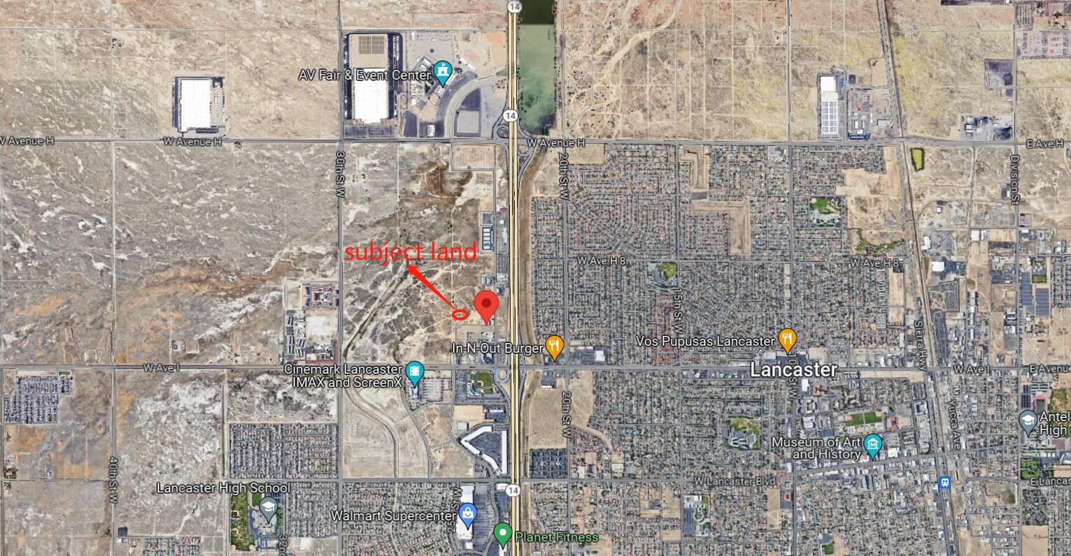 Vac/vic Avenue H10/25th west st, Lancaster, CA for sale Primary Photo- Image 1 of 2