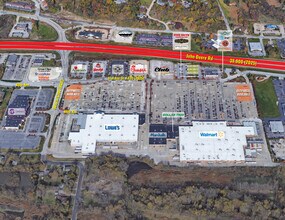 3820-3900 44th Ave, Moline, IL - Aerial map view
