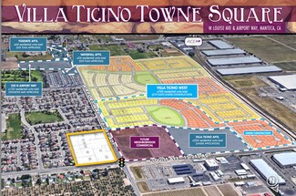 Plus de détails pour Louise Avenue, Manteca, CA - Commerce de détail à louer