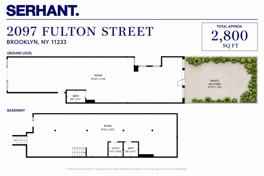 2097 Fulton St, Brooklyn, NY à louer - Plan d’étage - Image 2 de 8