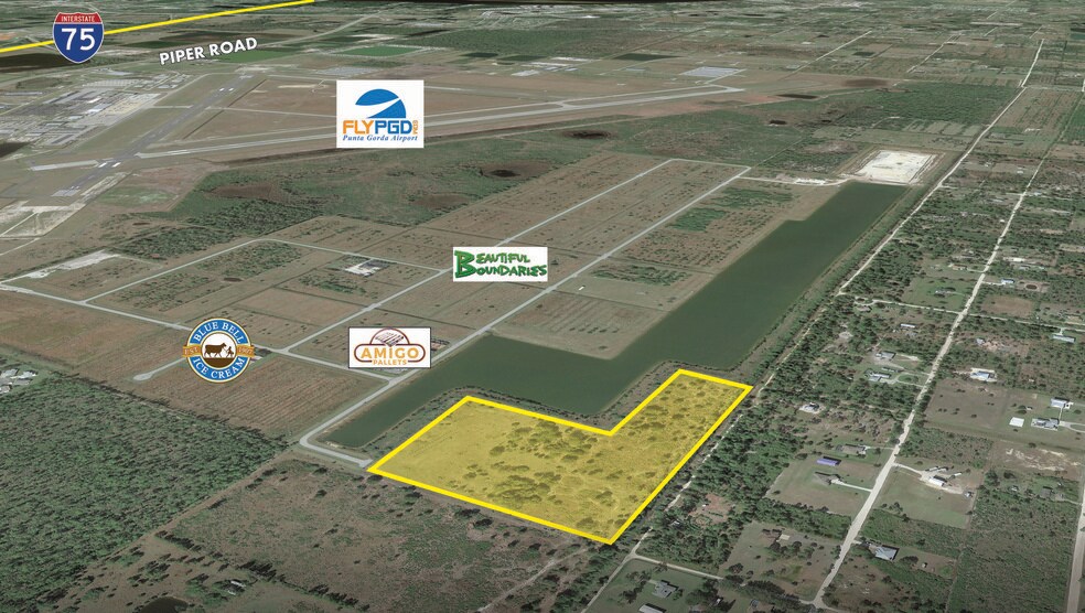 8432-8498 Woodward Rd, Punta Gorda, FL à vendre - Aérien - Image 1 de 7