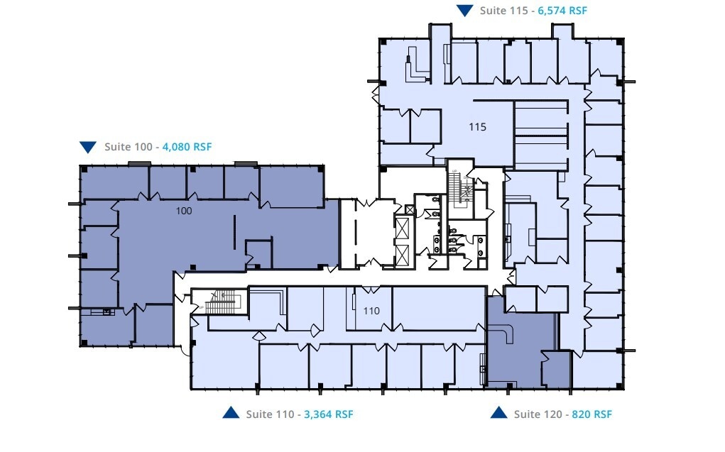 22144 Clarendon St, Woodland Hills, CA à louer Plan d’étage- Image 1 de 1