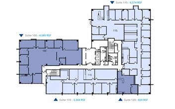 22144 Clarendon St, Woodland Hills, CA à louer Plan d’étage- Image 1 de 1