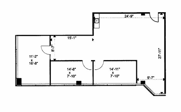 2460 Lancaster Rd, Ottawa, ON à louer Plan d’étage- Image 1 de 1