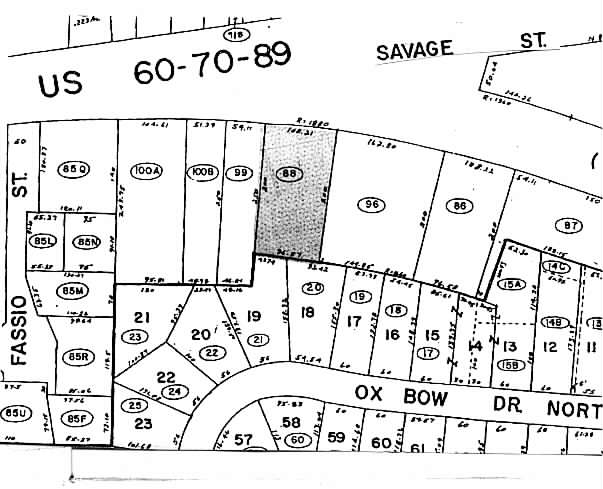 573 W Wickenburg Way, Wickenburg, AZ à vendre - Plan cadastral - Image 2 de 9