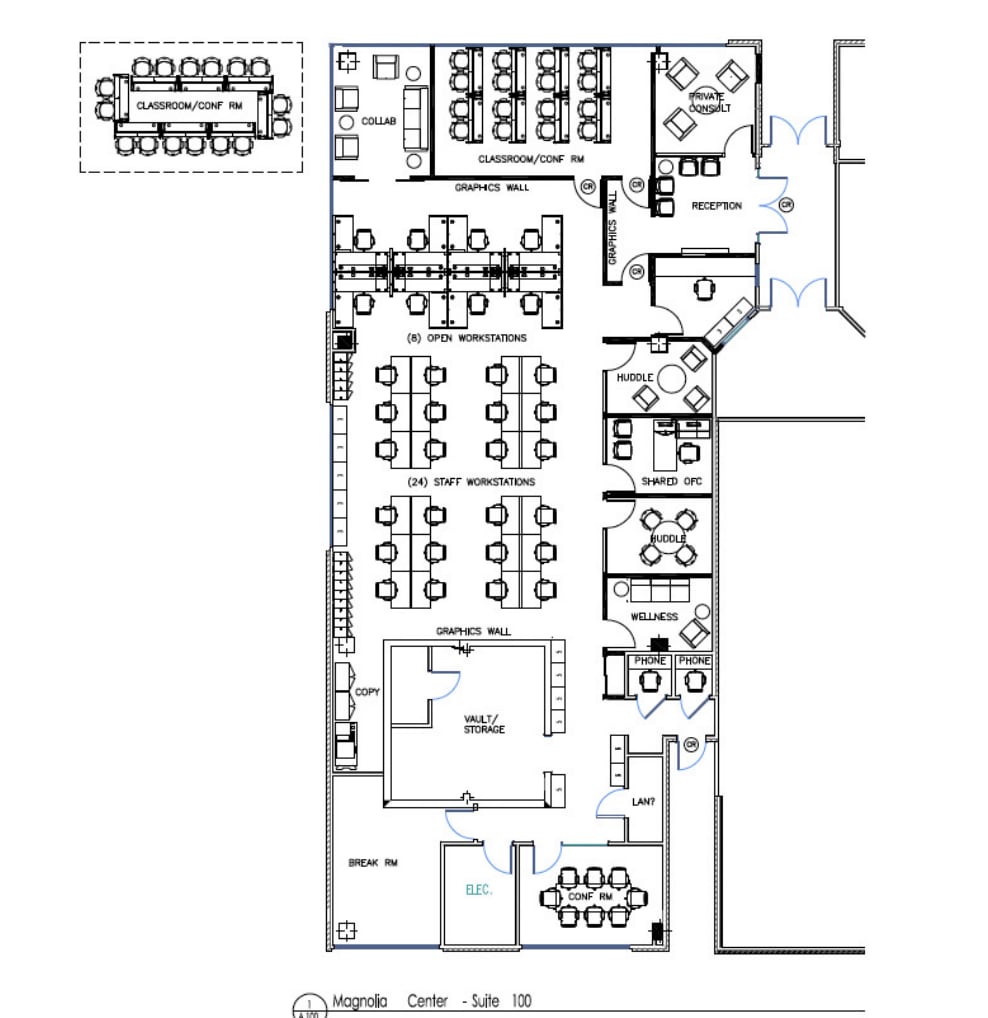 1203 Governors Square Blvd, Tallahassee, FL for lease Floor Plan- Image 1 of 1