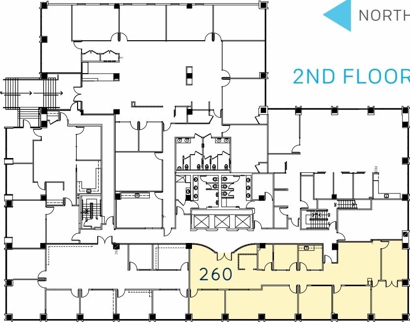 7979 Ivanhoe Ave, La Jolla, CA à louer Plan d’étage- Image 1 de 1