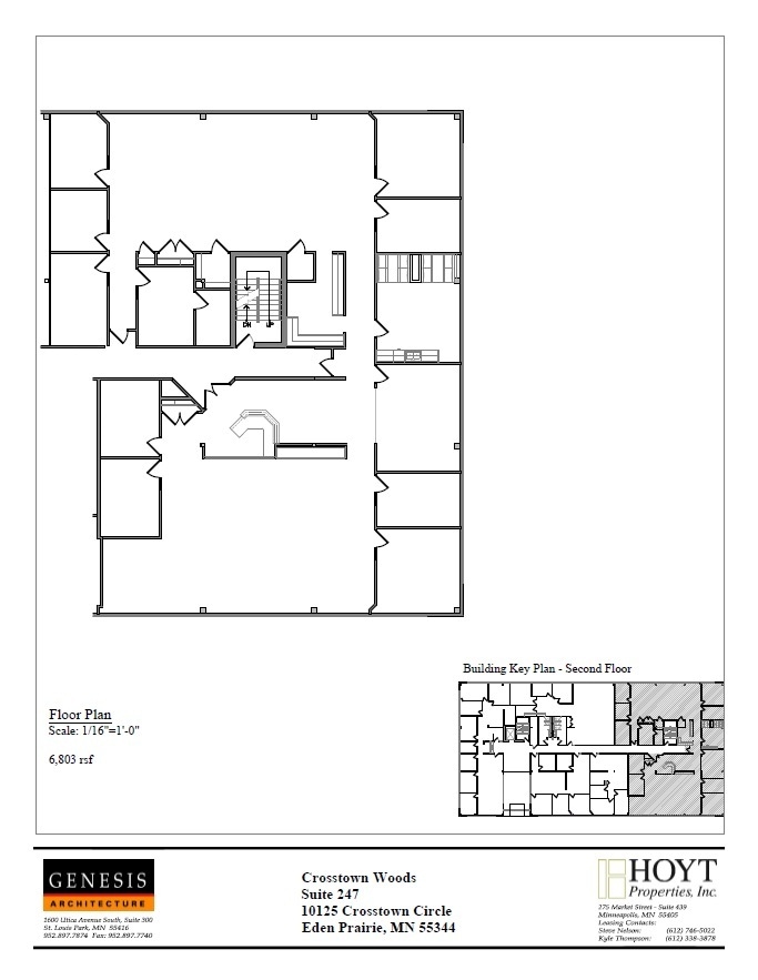10125 Crosstown Cir, Eden Prairie, MN for lease Floor Plan- Image 1 of 10