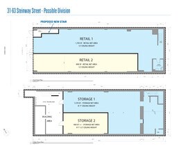 3159-3163 Steinway St, Astoria, NY à louer Plan d’étage- Image 2 de 2
