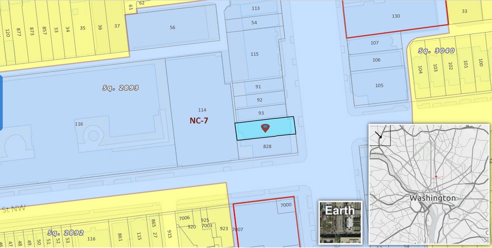 3302 Georgia Ave NW, Washington, DC for lease - Plat Map - Image 2 of 15