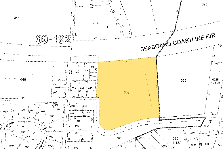 1101 Curtis St, Monroe, NC for lease - Plat Map - Image 2 of 22