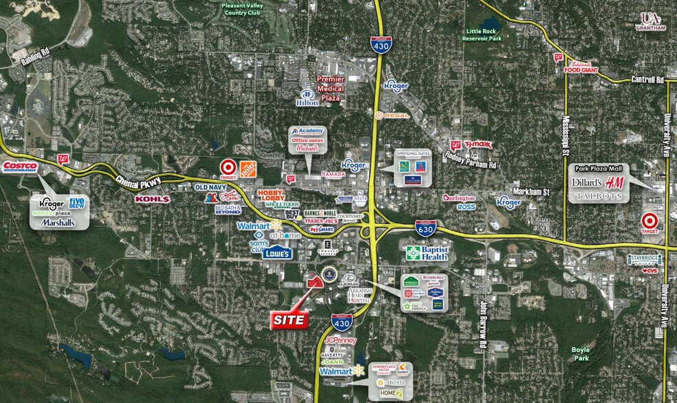 1400 Centerview Dr, Little Rock, AR à louer - Photo du bâtiment - Image 2 de 3