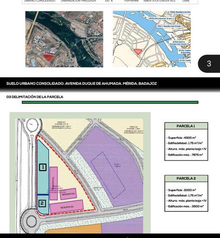 Avenida Duque de Ahumada, s/n, Mérida, Badajoz à vendre - Autre - Image 3 de 4