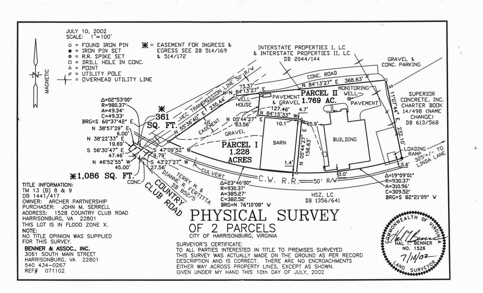 AUCTION - Country Club Road Portfolio portefeuille de 2 propriétés à vendre sur LoopNet.ca - Plan de site - Image 3 de 3
