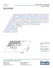 401 Wilshire Blvd, Santa Monica, CA for lease Floor Plan- Image 1 of 1