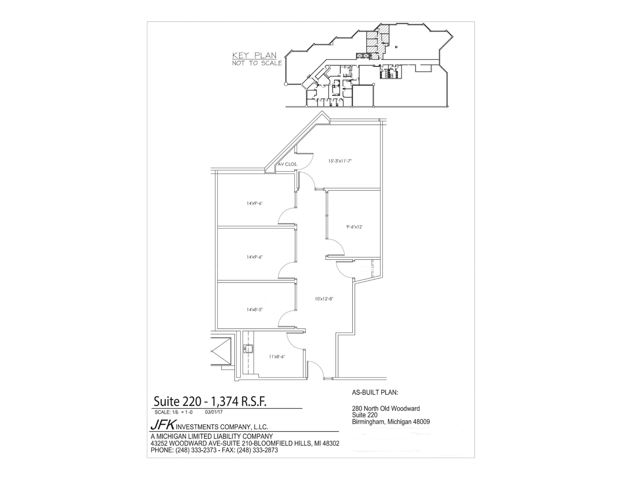 280 N Old Woodward Ave, Birmingham, MI for lease Interior Photo- Image 1 of 1