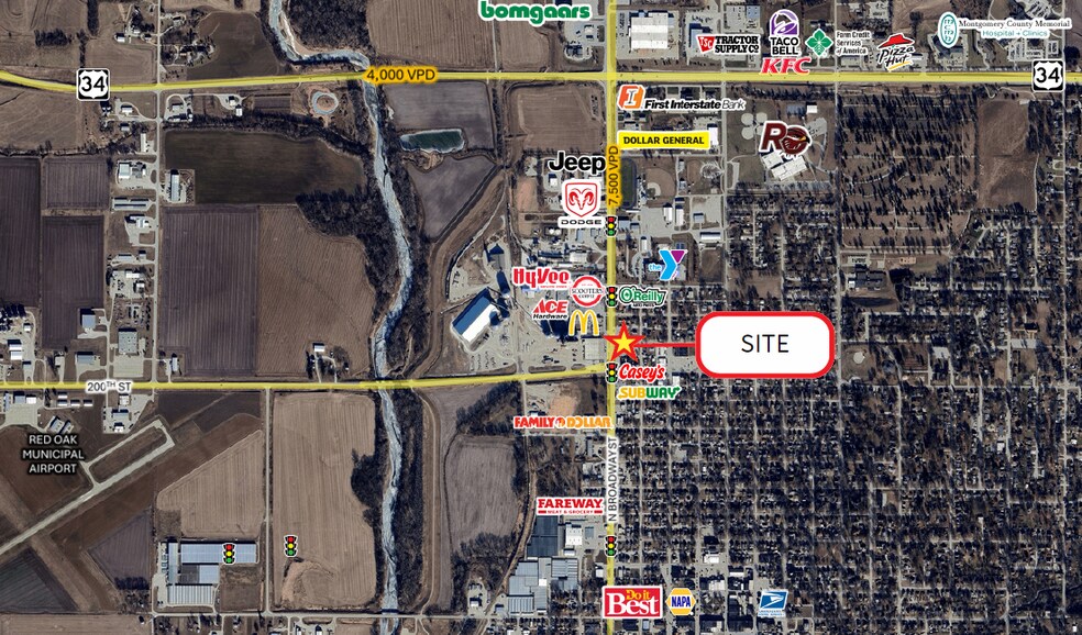 1410 N Broadway St, Red Oak, IA for lease - Building Photo - Image 2 of 2