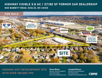 Plus de détails pour 940 Babbitt Rd, Euclid, OH - Commerce de détail à vendre