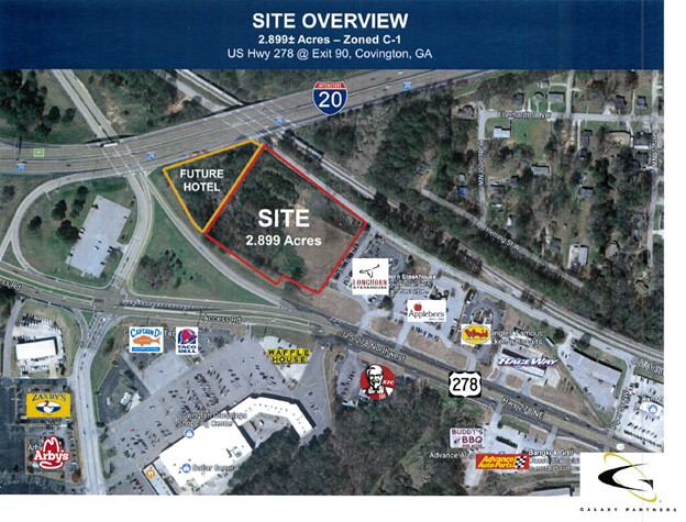 0 Hwy 278, Covington, GA à vendre Plan de site- Image 1 de 1