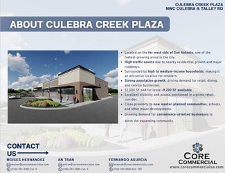 Plus de détails pour 14109 Culebra Rd, San Antonio, TX - Commerce de détail à louer