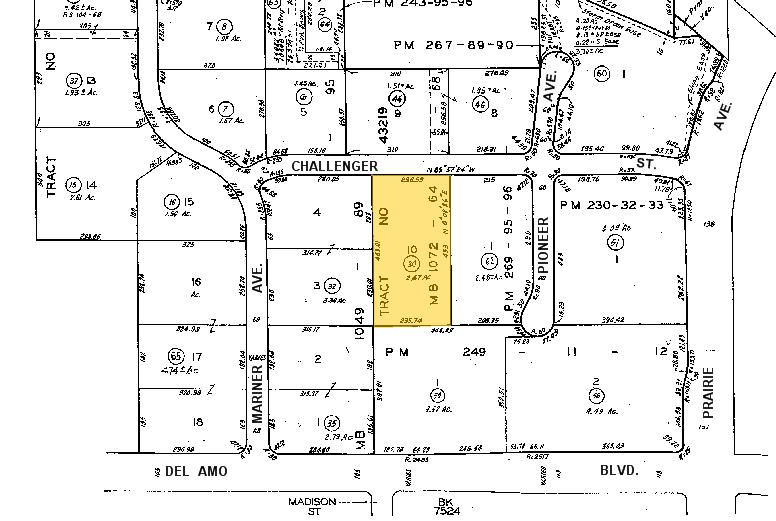 3520 Challenger St, Torrance, CA à vendre - Plan cadastral - Image 1 de 1