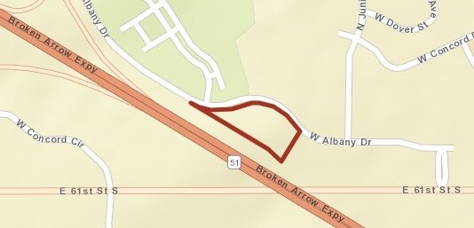 W Albany Pl, Broken Arrow, OK for sale - Plat Map - Image 3 of 3