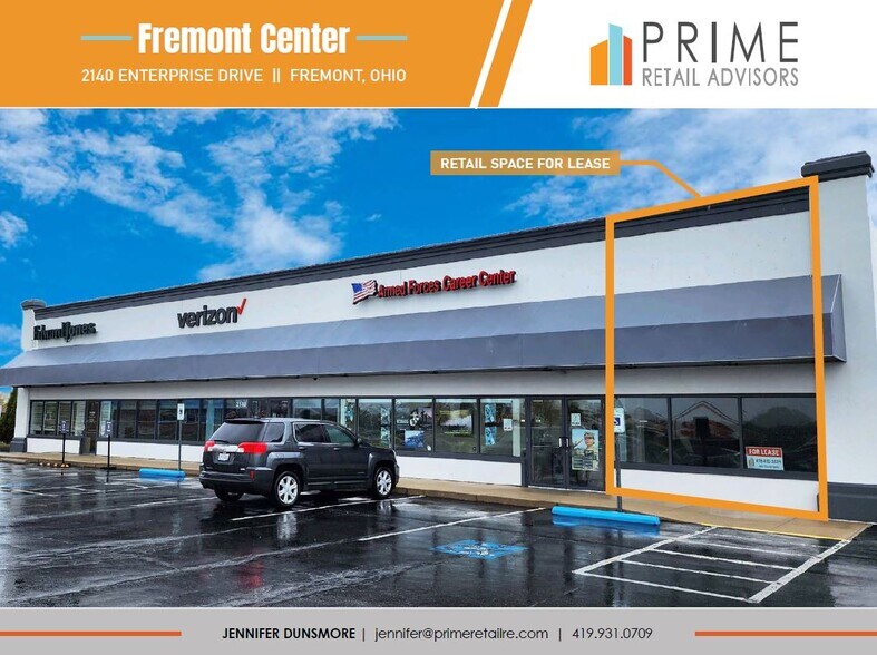 2140 Enterprise St, Fremont, OH à louer - Photo du bâtiment - Image 1 de 5