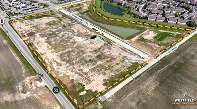 SR 32 and Ditch Rd, Westfield, IN - Aerial map view - Image1