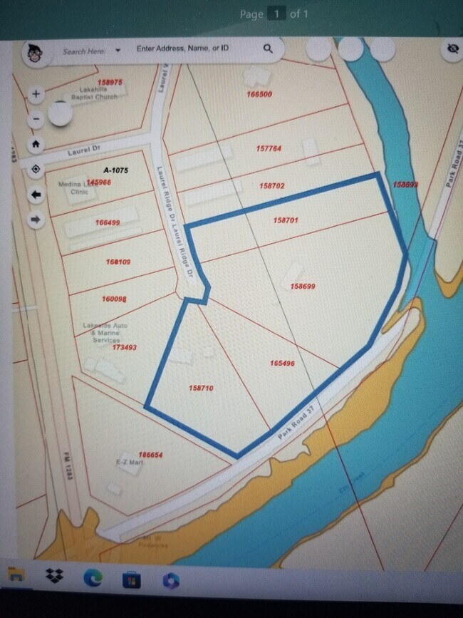 Plus de détails pour Park Rd. 37 and FM 1283, Lakehills, TX - Terrain à vendre